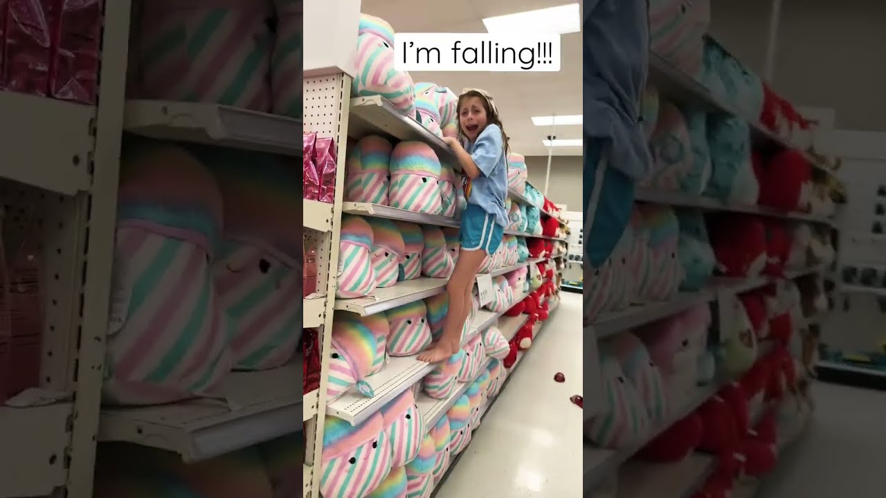 Risking Its Life For A Squishmallow 