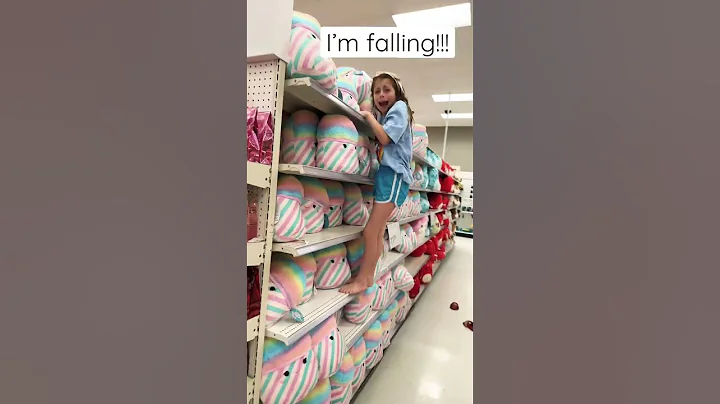 Risking its life for a Squishmallow..😱😱😱