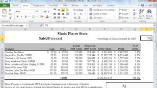 Excel: Naming cells