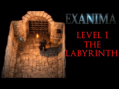 Exanima 0.8 | Level 1 The Labyrinth [Maze/Trap/Puzzle] Walkthrough