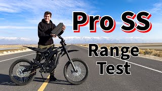 ERide Pro SS Official RANGE TEST! // Not what we expected......