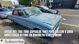 I found an all original 1962 Ford Falcon on the roads of Brooklyn New York! Would you restore it? 1962 Ford Falcon Barn Find Lansing Car Show