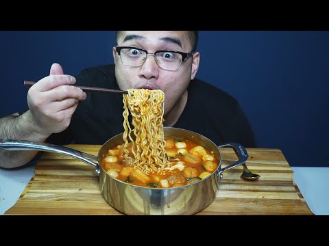 SPICY HOT RAMEN SOUP ASMR