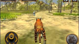 Jungle Adventure Tiger Simulator 3D - Amazon Deadly Beast Animals Hunting Simulation Gameplay screenshot 3