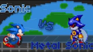 Sonic Vs Metal Sonic!