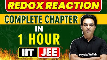 REDOX REACTION in 1 Hour || Complete Chapter for JEE Main/Advanced