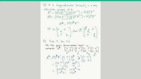 Section 5.3: Diagonalization