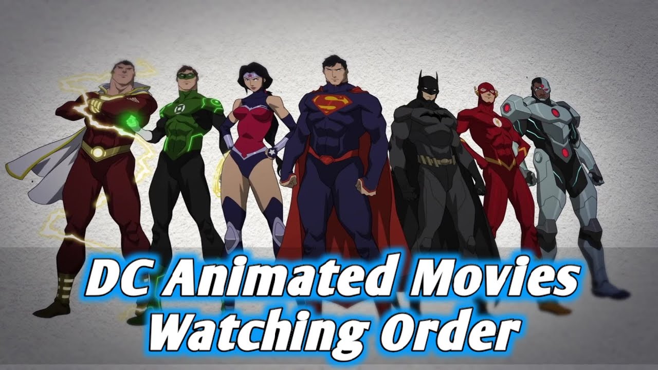 DC Animated Movies Watching Order (বাংলায়) YouTube