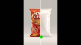 Adobe Photoshop 2025 | How to Create Realistic Snack Bag Mockup