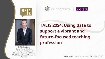 TALIS 2024: Using data to support a vibrant and future-focused teaching profession