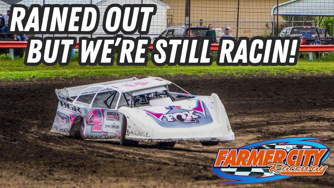 Rained Out But We Still Wanted To Race! | Farmer City Raceway - YouTube