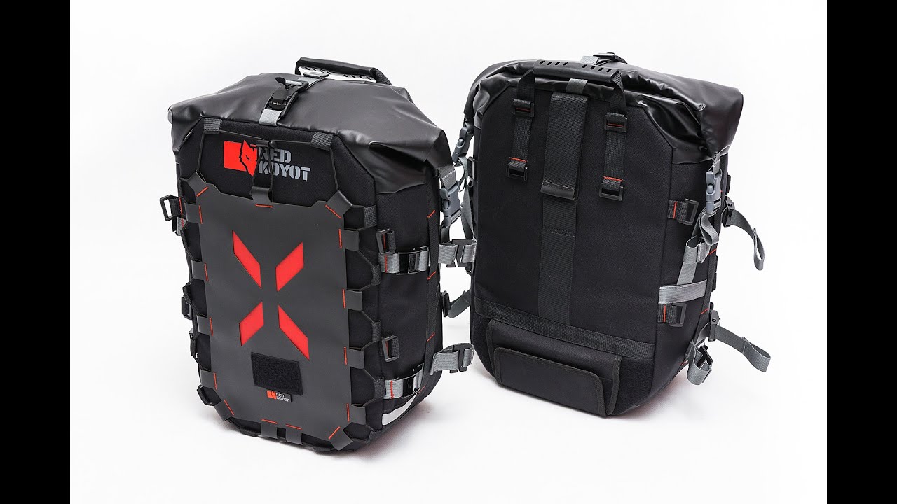 SAKWY BOCZNE RED-X 2x30L - INSTRUKCJA MONTAŻU