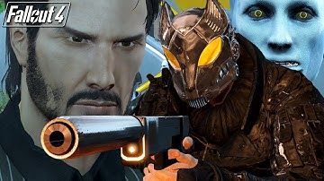 Fallout 4 Mods - John Wick and The Fox Helmet!