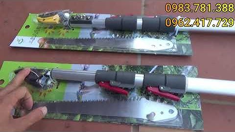 Kéo cắt cành trên cao đài loan 4M . 5M I dụng cụ nông nghiệp