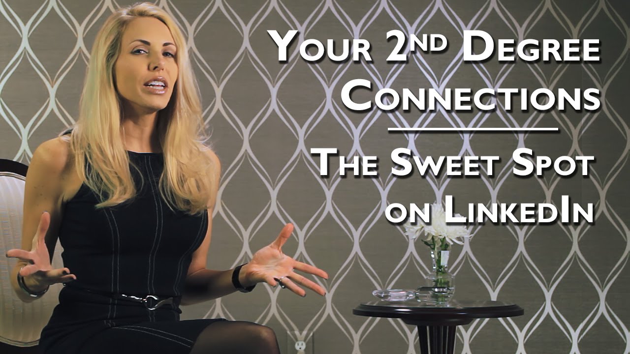 Your 2nd Degree Connections - The Sweet Spot on LinkedIn - YouTube