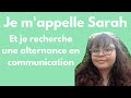 Cv vido sarah humbert  alternance en communication