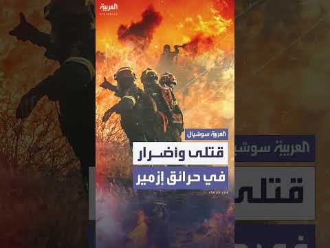 حرائق الغابات في إزمير: قتلى وأضرار مستمرة