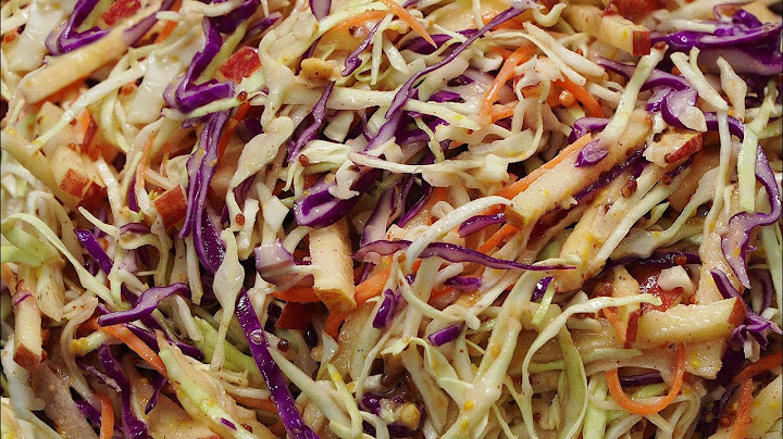 Cabbage Peanut Butter Salad Recipe.
