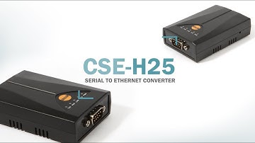 Secure RS232 to Ethernet Device Server, Serial to Ethernet Converter | CSE-H25