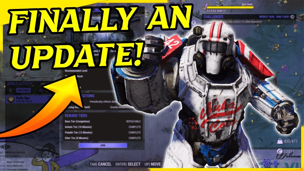 [Fallout 76] - Daily OPS Expanded & Infusions! (PTS FOOTAGE) - YouTube