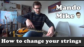 How to change Mandolin strings