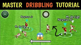 How To Perform Dribbling In E-football 2024 Mobile🔥 Tutorial || Goalzilla