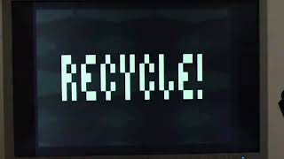 ATARI XE/XL - Recycle, 1996, real HW