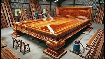 Unique Crafting Secrets To Create Furniture Masterpiece | Wooden Collapse With Perfect Beauty