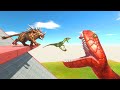 Reptile slide infernals vs dinosaurs  animal revolt battle simulator