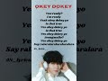 Okey Dokey Mino Zico Lyrics Lyrics Okeydokey Truebeauty Hwanginyeop AN Lyrics Okey Dokey Mino Zico Lyrics Lyrics Okeydokey Truebeauty Hwanginyeop AN Lyrics
