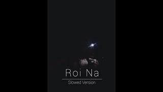 Roi Na - Slowed Version || Ninja || Siddhat