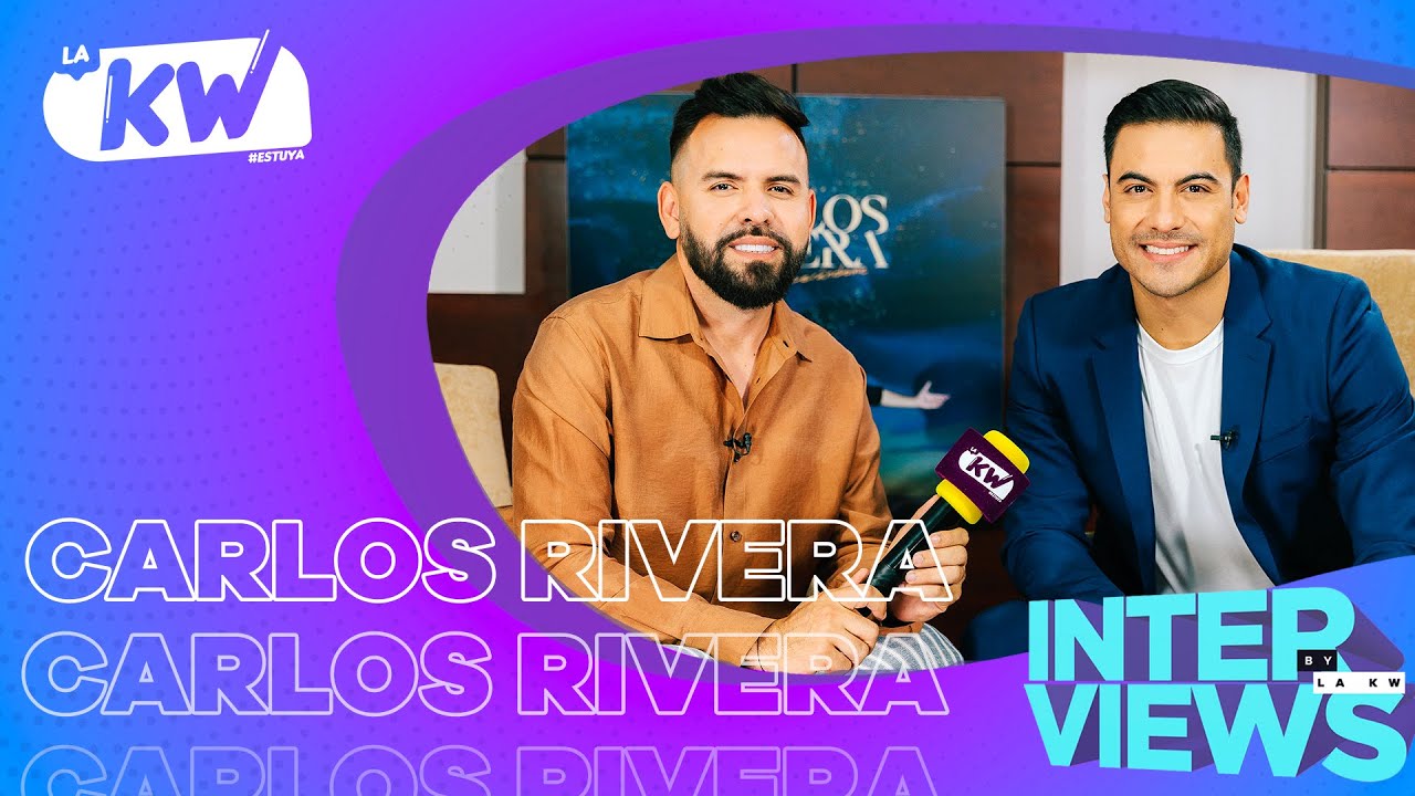 ⁣Carlos Rivera abre su corazón con su nuevo álbum 'Sincerándome' | La KW