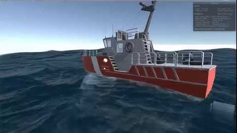 Ocean shader & Buoyancy simulation