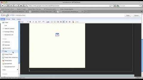 Embedding a Google Map in Google Sites