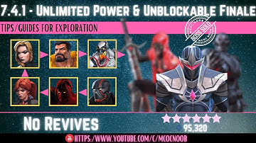 MCOC: Act 7.4.1 - Mutant Mastery, Unlimited Power & Unblockable Finale - Book 2, Act 1.4 - Darkhawk