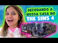 NOSSA PRIMEIRA CASA NO THE SIMS 4