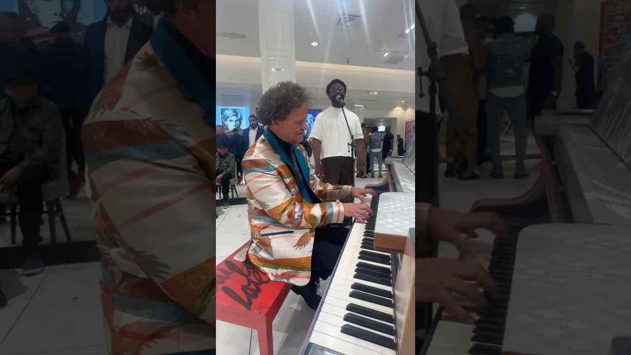 Impromptu Beverly Hills Piano Session 🎹✨ | Tabiyus x Crispin Barrymore