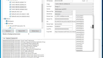Using WVDAdmin with the Windows Virtual Desktop Spring Release / Spring Update