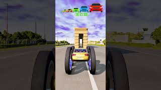 Big &amp; Small cars vs Egypt Gate tunnel - BeamNG.drive