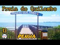 PRAIA DO QUILOMBO EM PENHA SANTA CATARINA