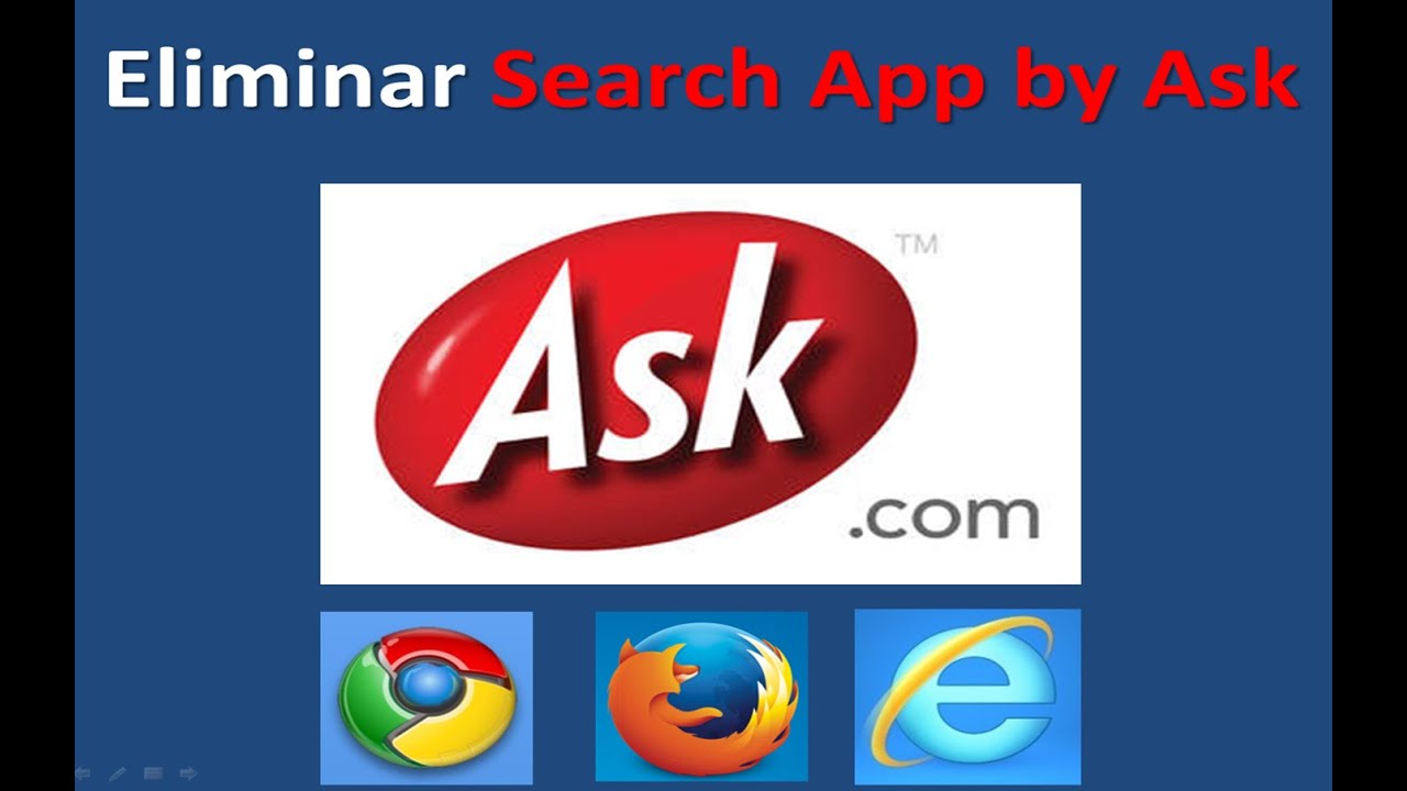 ELIMINAR BUSCADOR ASK BARRA BUSQUEDA TOOLBAR DE WINDOWS antivirus software reviews