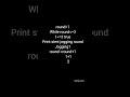 Day 17 of python series while loop #pythonlearning #whileloop #program #pythonintelugu