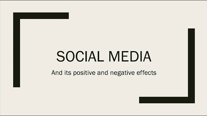 The Positive and Negative Effects of Social Media - DayDayNews