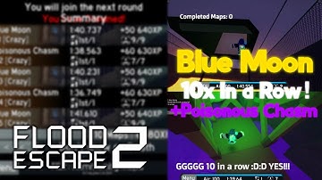Blue Moon + Poisonous Chasm 10X In a Row (FE2 Community Maps)