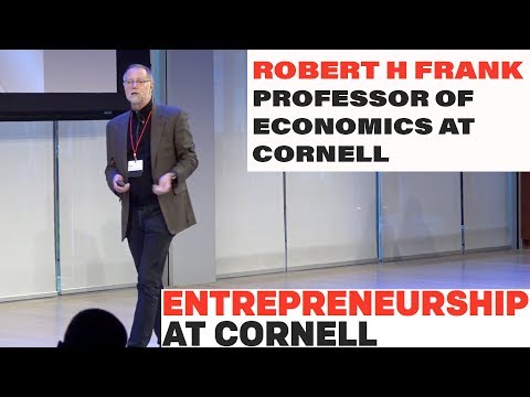 Robert H Frank, Professor of Economics, Cornell University
