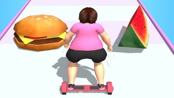 FAT RUNNER Game all levels gameplay walkthrough android, iOS UPDATE LEVEL