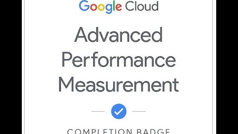 Advanced Performance Measurement quiz answers