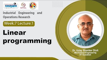 Lec 31: Linear programming