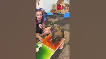 Another lava tile broke 😭 #indoorplayground #brokentoys