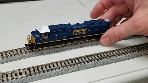 Kato Kobo N Scale SD70ACe with ESU LokSound installed